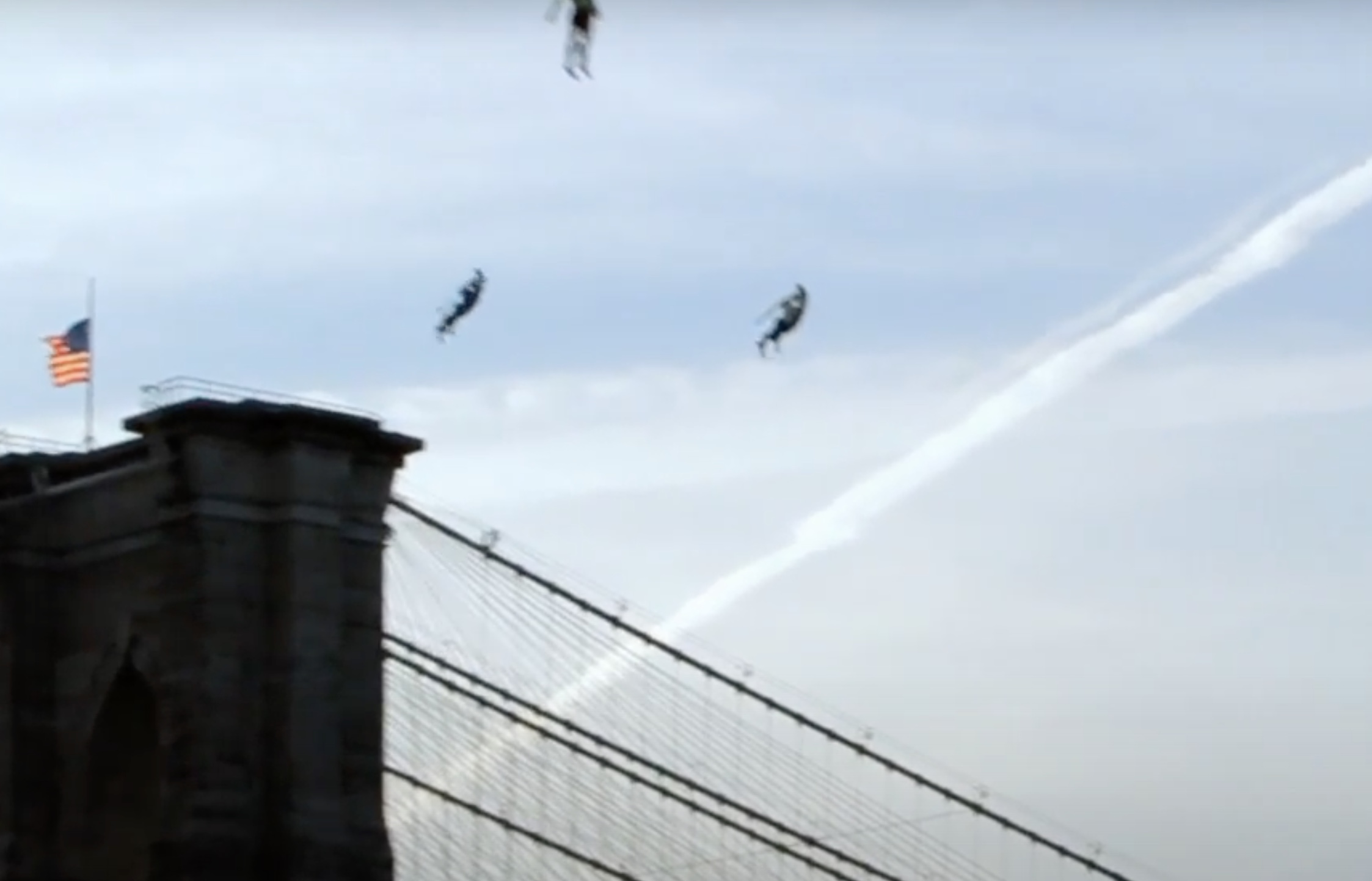 Must See: Flying People in NYC