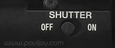 Sony PMW-F3 - shutter switch