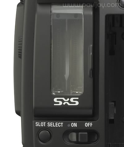 Sony PMW-F3 - SxS slots